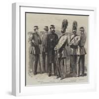 The Volunteer Guards (32nd Middlesex), Generally known as the Six-Foot Corps-Frederick John Skill-Framed Giclee Print