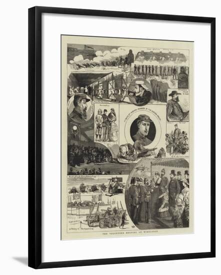 The Volunteer Meeting at Wimbledon-null-Framed Giclee Print