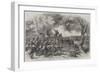 The Volunteer Review and Sham Fight at Panshanger Park-null-Framed Giclee Print