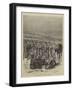 The Volunteer Review at Brighton, Stand Easy-null-Framed Giclee Print