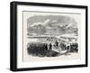 The Volunteer Review at Dover: Assault on the South-East Bastions of the Castle Uk 1869-null-Framed Giclee Print