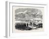 The Volunteer Review at Dover: Assault on the South-East Bastions of the Castle Uk 1869-null-Framed Giclee Print