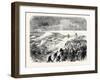 The Volunteer Review at Dover: Scene at the Wreck of H.M.S. Ferret at the Admiralty Pier Uk 1869-null-Framed Giclee Print