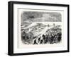 The Volunteer Review at Dover: Scene at the Wreck of H.M.S. Ferret at the Admiralty Pier Uk 1869-null-Framed Giclee Print