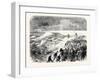 The Volunteer Review at Dover: Scene at the Wreck of H.M.S. Ferret at the Admiralty Pier Uk 1869-null-Framed Giclee Print