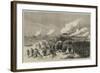 The Volunteer Review at Portsmouth, Attack on Southsea Castle-null-Framed Giclee Print