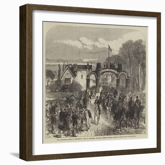 The Volunteer Review at Portsmouth-Charles Robinson-Framed Giclee Print