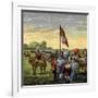 The Volunteer Review, C1850S-null-Framed Giclee Print