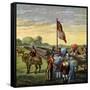 The Volunteer Review, C1850S-null-Framed Stretched Canvas