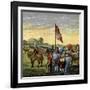 The Volunteer Review, C1850S-null-Framed Giclee Print