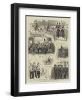 The Volunteer Review, Getting Home-null-Framed Premium Giclee Print