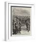 The Volunteer Review in Hyde Park, the March Past before Hrh the Prince of Wales-Godefroy Durand-Framed Giclee Print