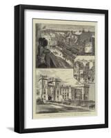 The Volunteer Review, Notes in Windsor Town-null-Framed Giclee Print