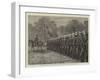 The Volunteer Review, the Royal Naval Volunteers Marching Past-Charles Joseph Staniland-Framed Giclee Print