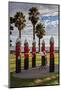 The Volunteer Rifle Band Statues in Steampacket Gardens, Geelong, Victoria, Australia.-Cahir Davitt-Mounted Photographic Print