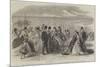 The Volunteer Sham Fight at Brighton on Easter Monday-null-Mounted Giclee Print