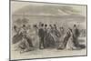 The Volunteer Sham Fight at Brighton on Easter Monday-null-Mounted Giclee Print