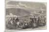 The Volunteer Sham Fight at Brighton on Easter Monday-null-Mounted Giclee Print