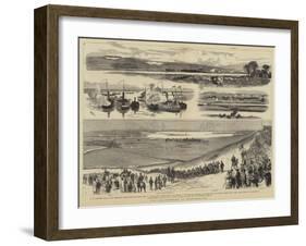 The Volunteers at Portsmouth-William Lionel Wyllie-Framed Giclee Print