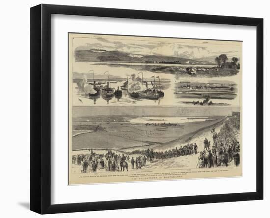 The Volunteers at Portsmouth-William Lionel Wyllie-Framed Giclee Print