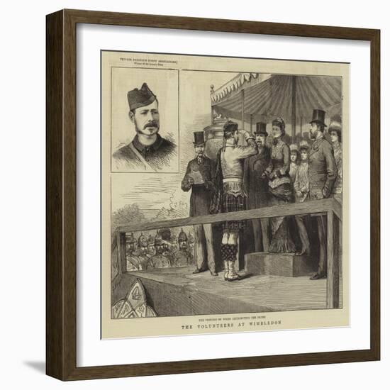 The Volunteers at Wimbledon-Godefroy Durand-Framed Giclee Print