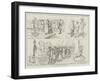 The Volunteers for Bechuanaland-Alfred Courbould-Framed Premium Giclee Print