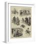 The Volunteers, Notes at a Brighton Review-William Ralston-Framed Giclee Print