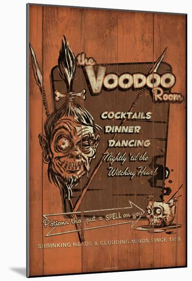 The Voodoo Room-null-Mounted Poster