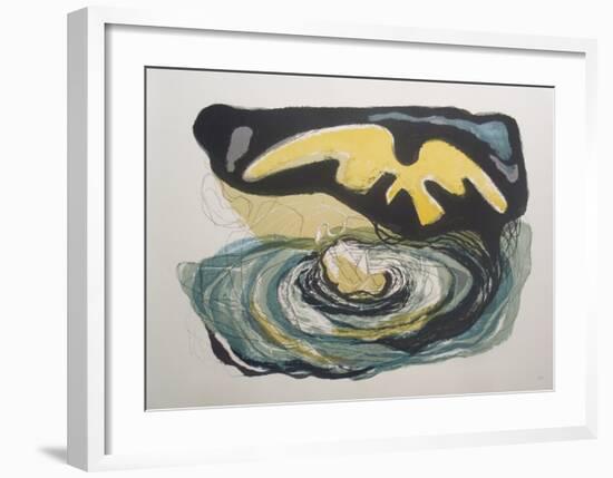 The Vortex-Benton Spruance-Framed Art Print