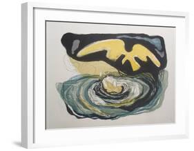 The Vortex-Benton Spruance-Framed Art Print