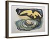 The Vortex-Benton Spruance-Framed Art Print