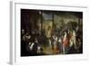 The Vote of the Citizens of Carmarthenshire to End the Plague of 1630-Luigi Vanvitelli-Framed Giclee Print