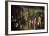 The Vote of the Citizens of Carmarthenshire to End the Plague of 1630-Luigi Vanvitelli-Framed Giclee Print