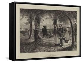 The Votive Offering-William John Hennessy-Framed Stretched Canvas