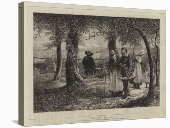 The Votive Offering-William John Hennessy-Stretched Canvas