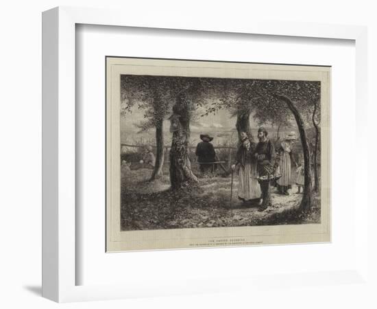 The Votive Offering-William John Hennessy-Framed Giclee Print