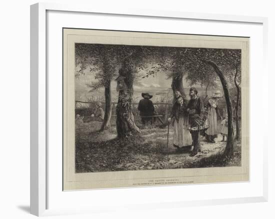 The Votive Offering-William John Hennessy-Framed Giclee Print