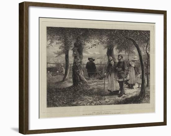 The Votive Offering-William John Hennessy-Framed Giclee Print