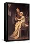 The Vow-William Adolphe Bouguereau-Framed Stretched Canvas