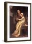 The Vow-William Adolphe Bouguereau-Framed Art Print