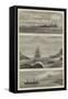 The Voyage of HMS Challenger, St Paul's Rocks, from the East-null-Framed Stretched Canvas