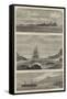 The Voyage of HMS Challenger, St Paul's Rocks, from the East-null-Framed Stretched Canvas