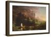 The Voyage of Life: Childhood, 1842 (Oil on Canvas)-Thomas Cole-Framed Giclee Print