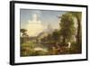 The Voyage of Life: Childhood, 1842-Thomas Cole-Framed Art Print