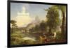 The Voyage of Life: Childhood, 1842-Thomas Cole-Framed Art Print