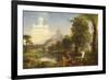 The Voyage of Life: Childhood, 1842-Thomas Cole-Framed Premium Giclee Print