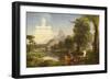 The Voyage of Life: Childhood, by Thomas Cole,-Thomas Cole-Framed Art Print