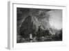 The Voyage of Life: Childhood, C. 1855 (Engraving)-James David Smillie-Framed Giclee Print