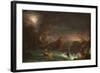 The Voyage of Life: Manhood, by Thomas Cole,-Thomas Cole-Framed Art Print