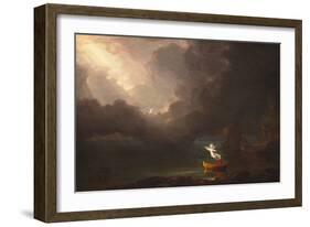 The Voyage of Life: Old Age, by Thomas Cole,-Thomas Cole-Framed Art Print